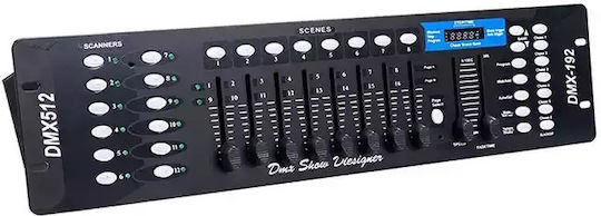 DMX 512 DMX Controller Lighting Console with 192 Control Channels