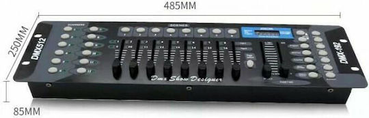Dmx512 Controller Lighting Console with 192 Control Channels / 12 XLR Inputs