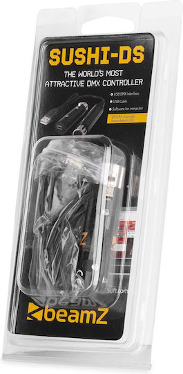 BeamZPro Sushi-Ds Interface για Κονσόλα Φωτισμού με 128 Κανάλια Ελέγχου / 1 Είσοδο XLR Συμβατό Λειτουργικό Windows και Σύνδεση USB (για PC)