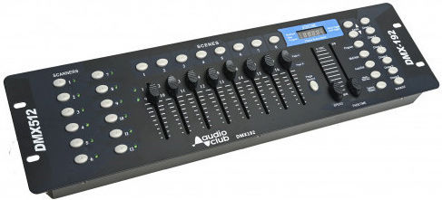 Audio Club Wildstar Dmx-192 Controler DMX Consolă de Iluminat cu 192 Canale de Control