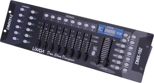 DMX512 DMX Controller Lighting Console with 192 Control Channels