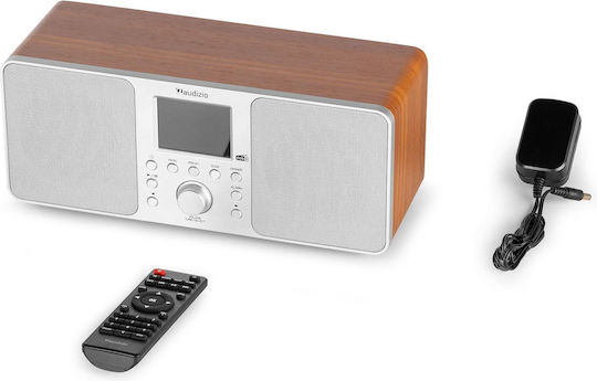 Audizio GENUA Cu alimentare la rețea DAB+ cu Bluetooth Argintiu