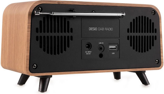 Audizio DESIO DAB+ Light Wood