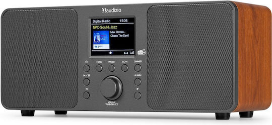 Audizio GENUA Tabletop Radio Electric DAB+ with Bluetooth Dark Grey