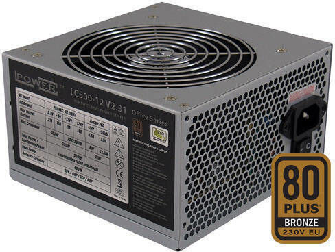 LC-Power LC300SFX 300W Сив Компютърно захранване Пълен кабел