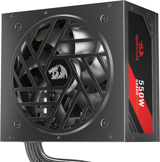 Redragon Guard GC-GU01 550W Μαύρο Τροφοδοτικό Υπολογιστή Full Wired 80 Plus Bronze