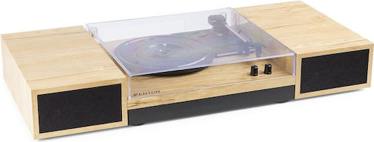 Fenton RP165L DJPIK209 Πικάπ με Προενίσχυση και Ενσωματωμένα Ηχεία Σημύδα