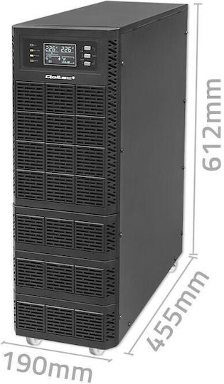 Qoltec UPS On-Line 6000VA 6000W