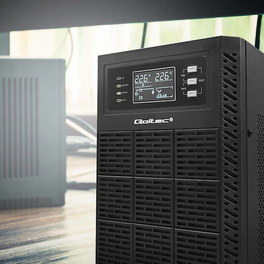 Qoltec UPS On-Line 6000VA 6000W