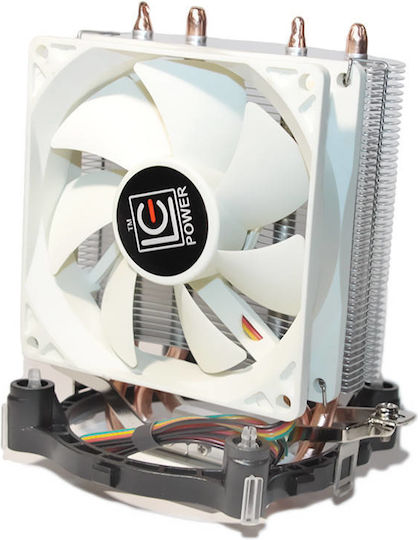 LC-Power LC-CC-95 Ψύκτρα Επεξεργαστή για Socket AM4/AM5/1200/115x Λευκή