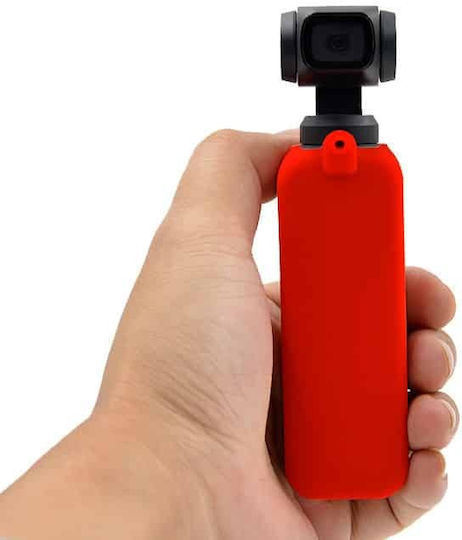 Калъф Dji Osmo Pocket Силиконов Червен