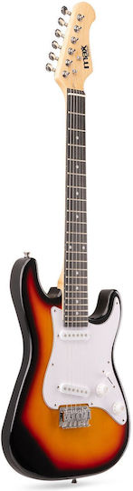Max Gigkit Junior Πακετο Ηλεκτρικης Κιθαρας 3/4 Sunburst
