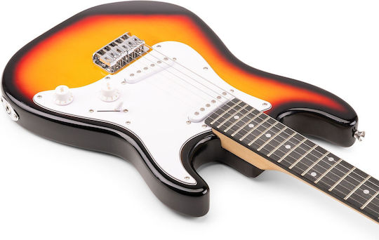 Max Gigkit Junior Πακετο Ηλεκτρικης Κιθαρας 3/4 Sunburst