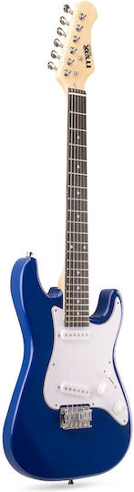 MAX Elektrische Gitarre Blau Mit E-Gitarren