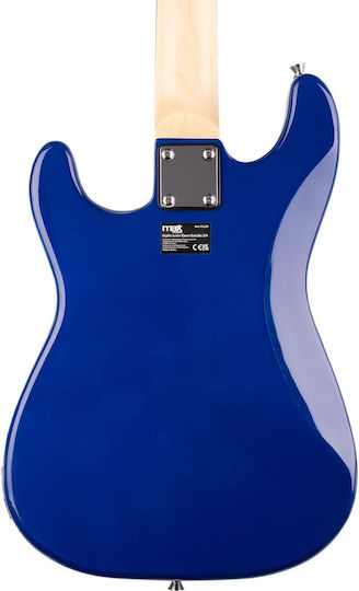 MAX Elektrische Gitarre Blau Mit E-Gitarren