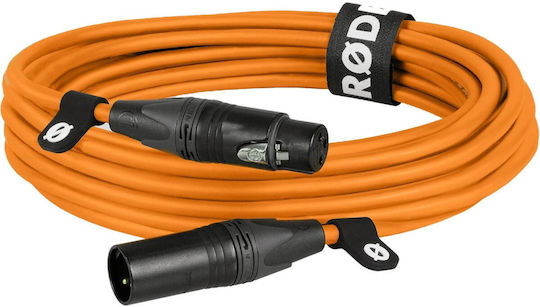 Rode Kabel XLR-Stecker - XLR-Buchse Orange 6m O698813010134