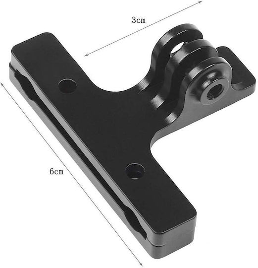 KEDD Gopro Halter Fahrrad Sitz Aluminium Schwarz