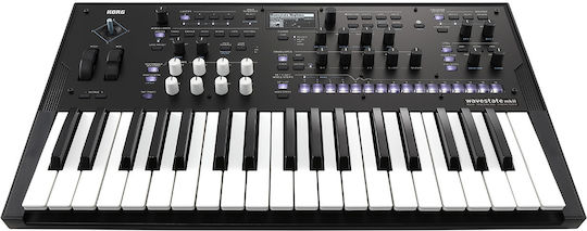 Korg Synthesizer Wavestate MKII with 37 Keys Black