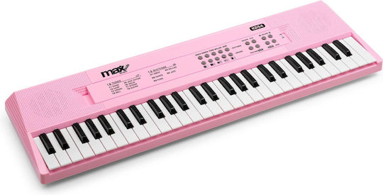 Max Αρμόνιο KD-54P με 54 Πλήκτρα Ροζ