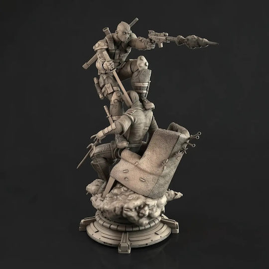 Φιγούρα Deadpool From Marvel 3d Εκτυπωμένη-7 6 Cm 1:24