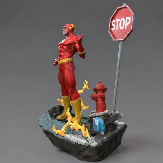 Фигура Flash Posing V2 3D Печат Модел Marvel 3D Отпечатана 7 6 См 1:24