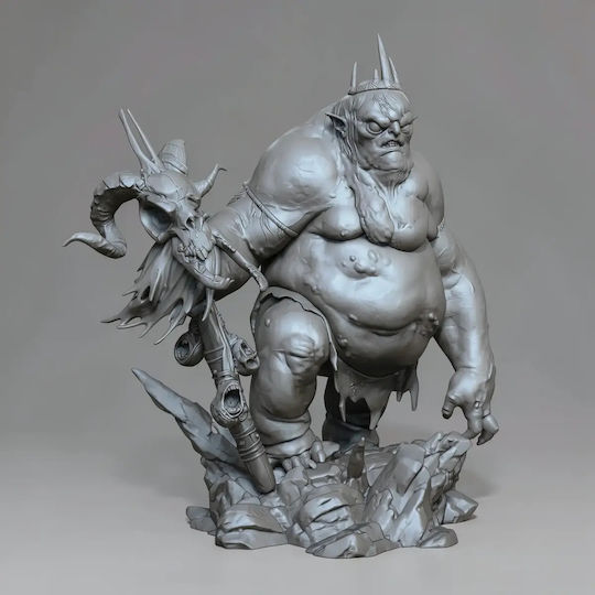 Figure Goblin King From Hobbit 3D Printed 11 4 Cm 1:16