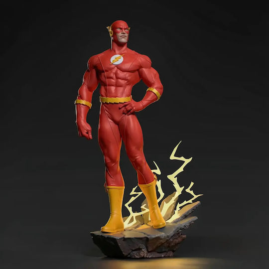 Фигура Flash Barry Allen 3d 3d Принтирана 7 6 См 1:24