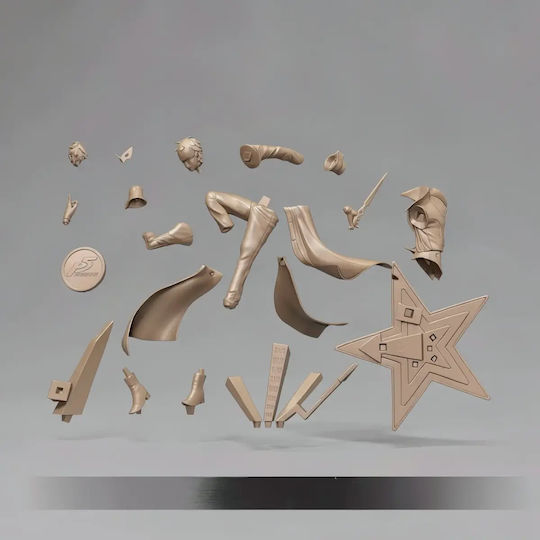 Фигура Жокер Persona 5 Royal 3D 3D Принтирана-15 2 См 1:12