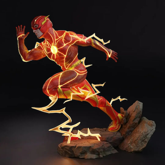 Flash Ezra Miller Laufende 3D Druck Figurine 3D Gedruckt 7,6 Cm 1:24