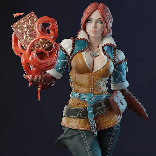 Figurină Triss Merigold În Picioare Din The Witcher 3d Tipărită 15 2 Cm 1:12