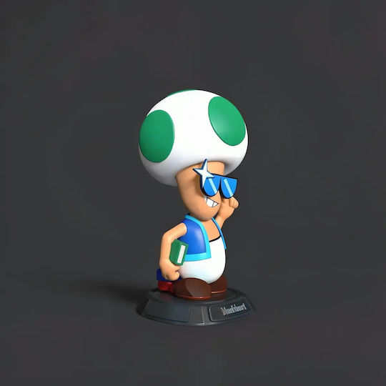 Φιγούρα Mushbert Super Mario Files 3d Εκτυπωμένη-7 6 Cm 1:24