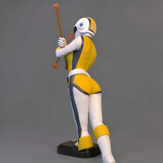 Φιγούρα Choushinsei Flashman 3d Printing Model Yellow Flash 3d Εκτυπωμένη-7 6 Cm 1:24