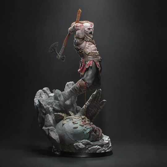 Kratos Figure His Axe God War 3D Printed 7 6 Cm 1:24