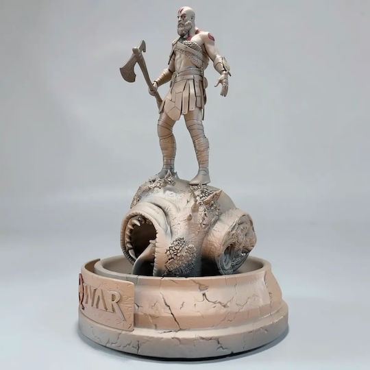 Φιγούρα Kratos Standing From God War 3d Εκτυπωμένη-30 Cm 1:6