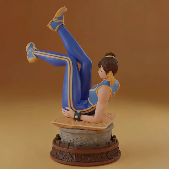 Fortnite Chun Li 3D Printed Sculpture Figure 11.4 Cm 1:16