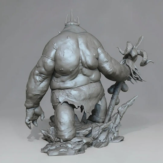 Φιγούρα Goblin King From Hobbit 3d Εκτυπωμένη-15 2 Cm 1:12