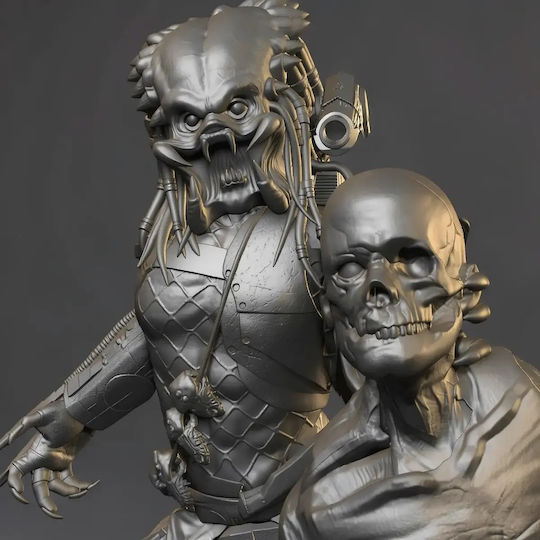 Predator Enemy Body Figure 3D Printing Model 3D Printed 11 4 Cm 1:16