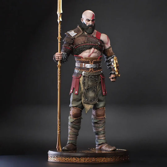 Kratos Gott des Krieges Figur 313mm 3D Gedruckt-11 4 cm 1:16