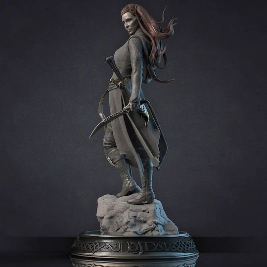 Tauriel Evangeline Lilly 3D Modell Aus Hobbit 3D Gedruckt 20 Cm 1:8