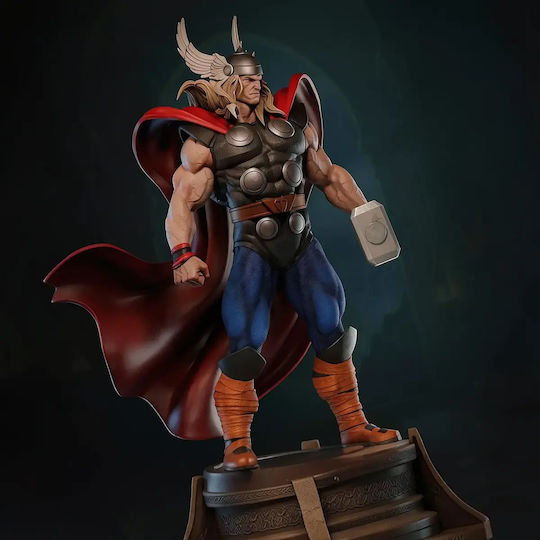 Figurină Thor Comics Museum Pose 3D Tipărită 11 4 Cm 1:16