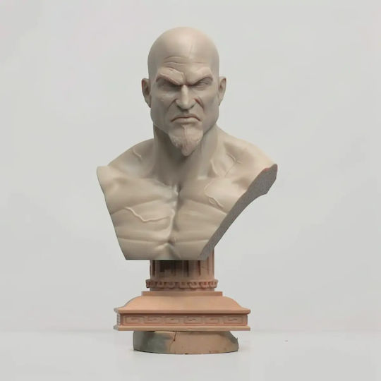 Kratos Gott des Krieges Bust 3D Modell Skulptur 3D Gedruckt-20 Cm 1:8