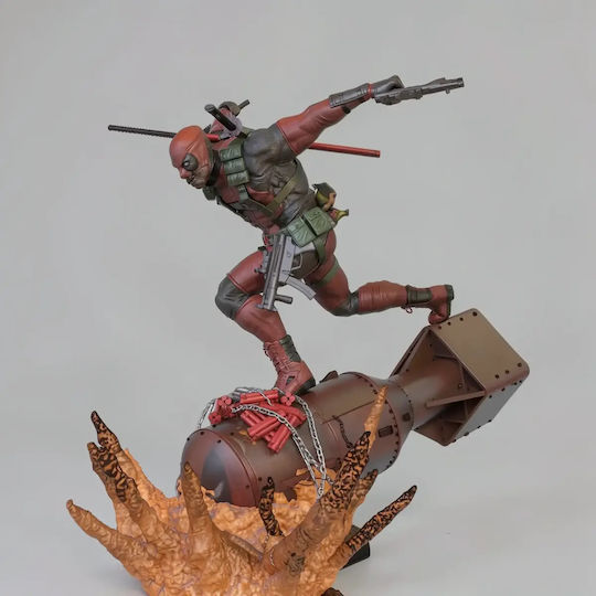 Φιγούρα Deadpool Boom Digital 3d Εκτυπωμένη-11 4 Cm 1:16