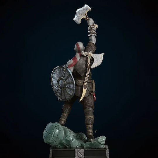 Φιγούρα Kratos Roaring 3d Printing Model God War 3d Εκτυπωμένη-20 Cm 1:8