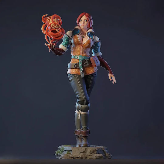 Фигура Triss Merigold Правостояща От Вещиците 3D Печатана 11 4 См 1:16