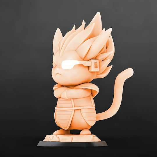 Figurină Pikachu Cosplay Vegeta Ready To 3D Tipărită 11 4 Cm 1:16
