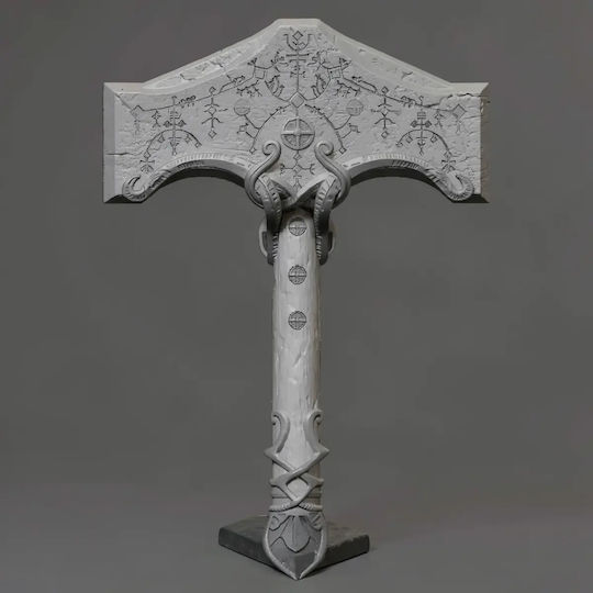 Φιγούρα Cosplay God War Thor Hammer Wearable 3d Εκτυπωμένη-7 6 Cm 1:24