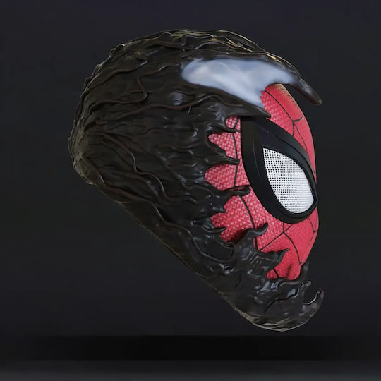 Φιγούρα Cosplay Venom Spiderman Mask Wearable 3d Εκτυπωμένη-30 Cm 1:6