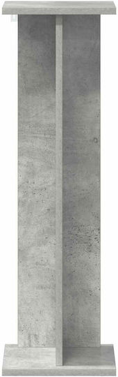 vidaXL Pflanzentürme Holz Grau 25x25,5x80,5cm 2 Stück