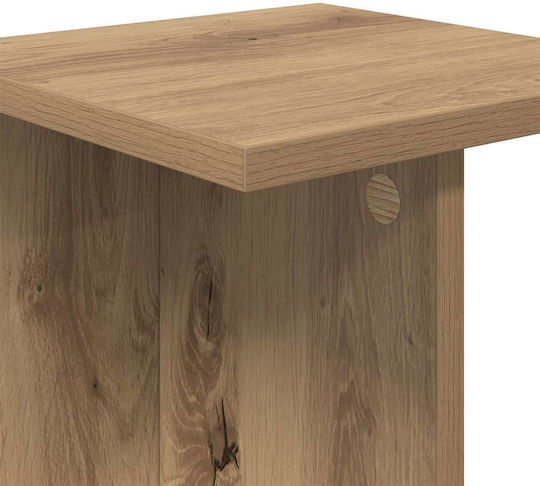 vidaXL Дървени Зелен Цветарници 25x25.5x60.5см 2бр