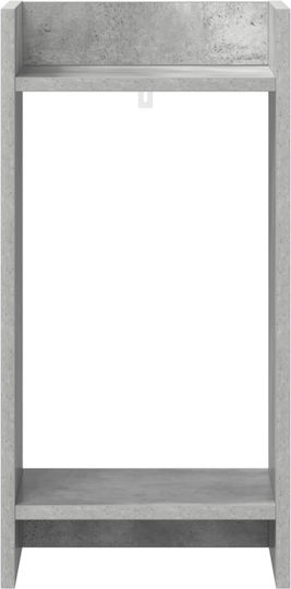 vidaXL Turnuri de Plante din Lemn Gri 30x30x60 cm 2 Bucăți